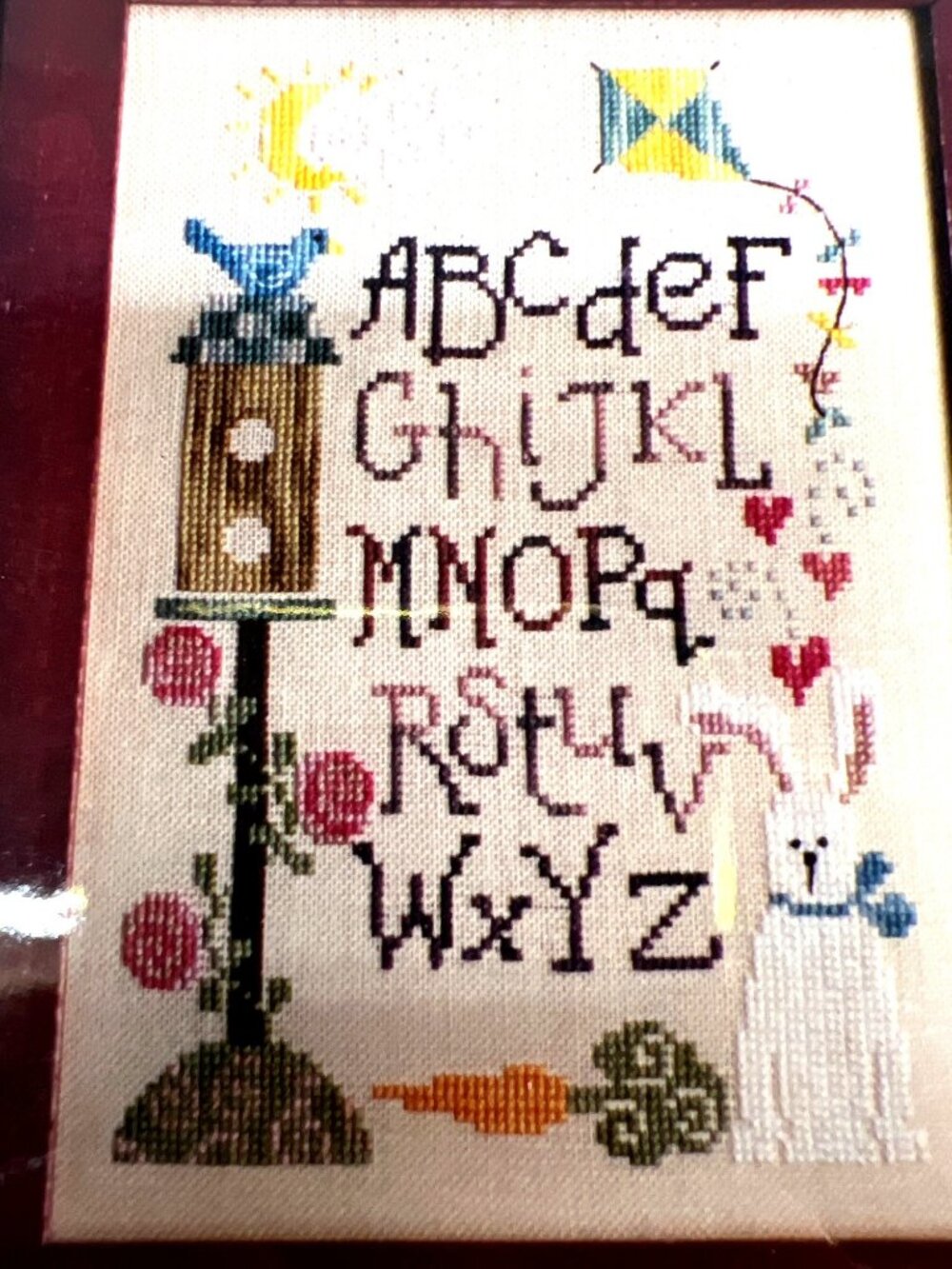 Waxing Moon Designs Spring Sampler Cross-Stitch Pattern #088